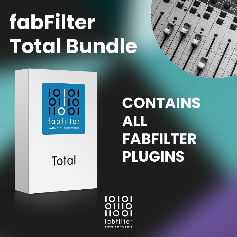 FabFilter Total Bundle - Contains All FabFilter Plug-ins | Samplesound