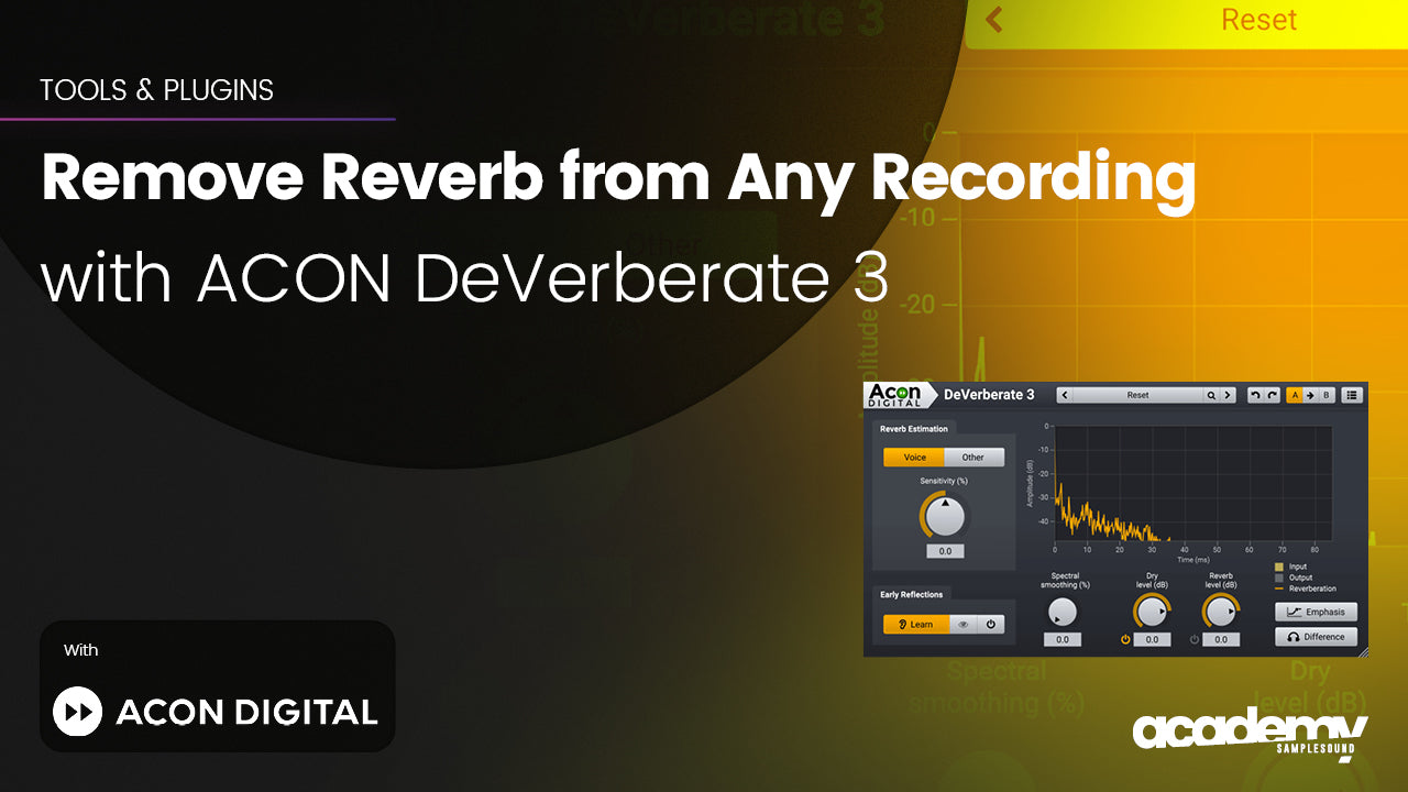 How to Remove Reverb from Any Recording with ACON DeVerberate 3