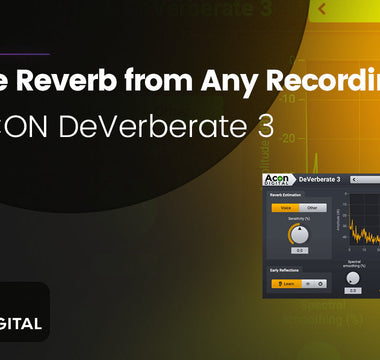 How to Remove Reverb from Any Recording with ACON DeVerberate 3