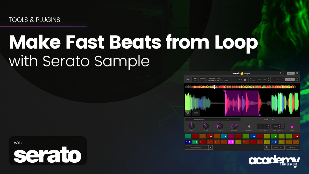 How to make fast beats out of a drum loop | Serato Sample session