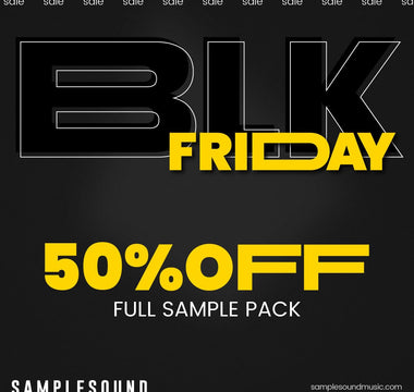 BLACK FRIDAY  50% OFF on All Sample Packs