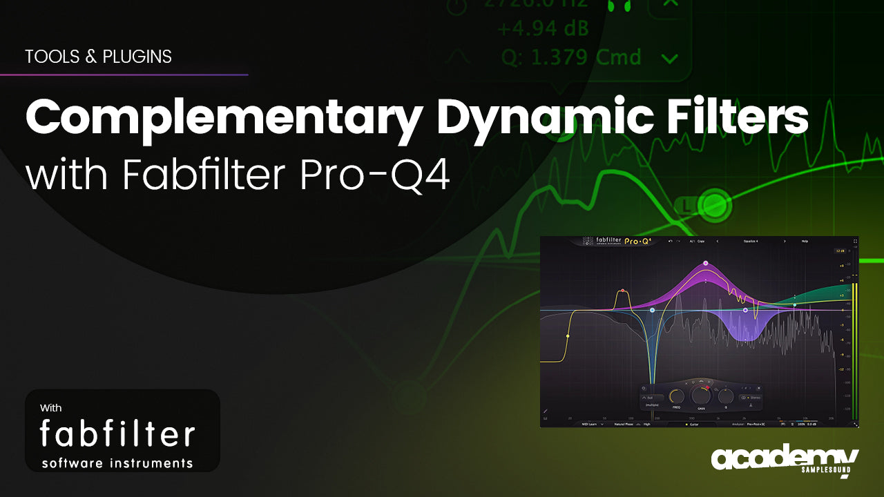 Pro‑Q 4: Equalization with Complementary Dynamic Filters