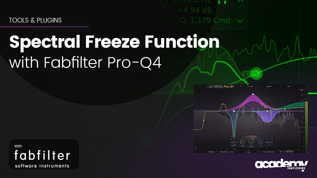 Exploring the Spectral Freeze Function in FabFilter Pro‑Q 4