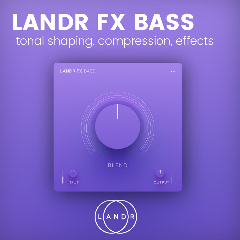 LANDR FX Bass - multi-FX plugin Software & Plugins Landr