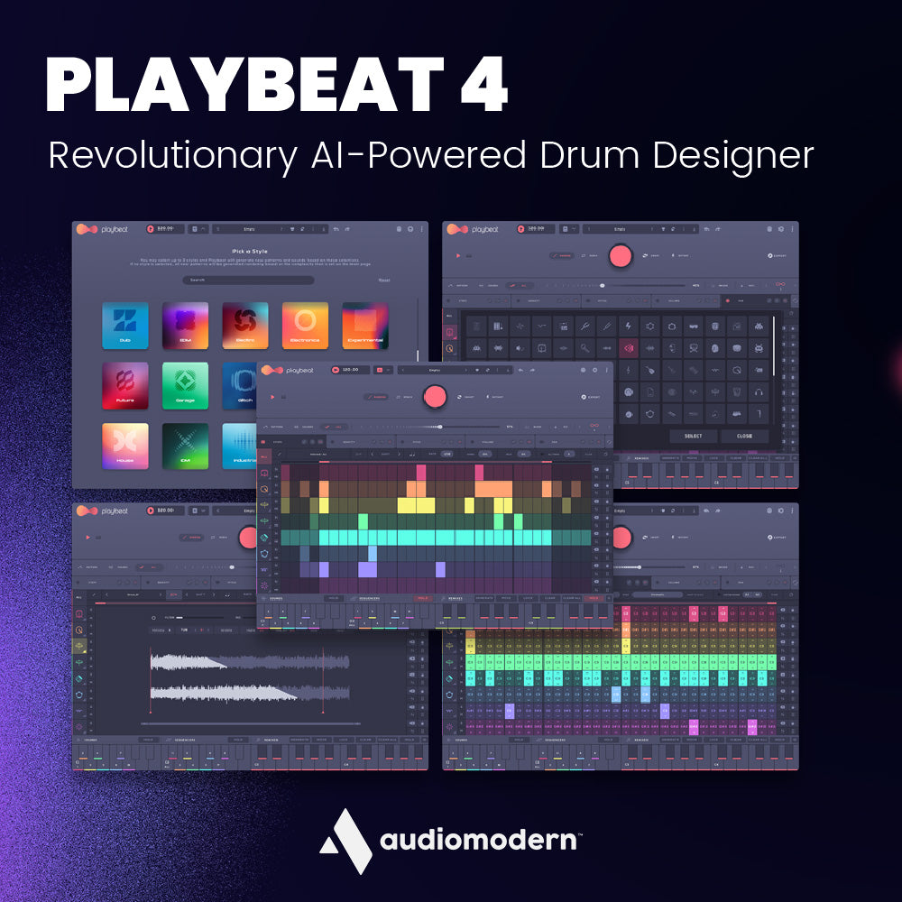 Playbeat 4 - Revolutionary AI-Powered  Drum Designer