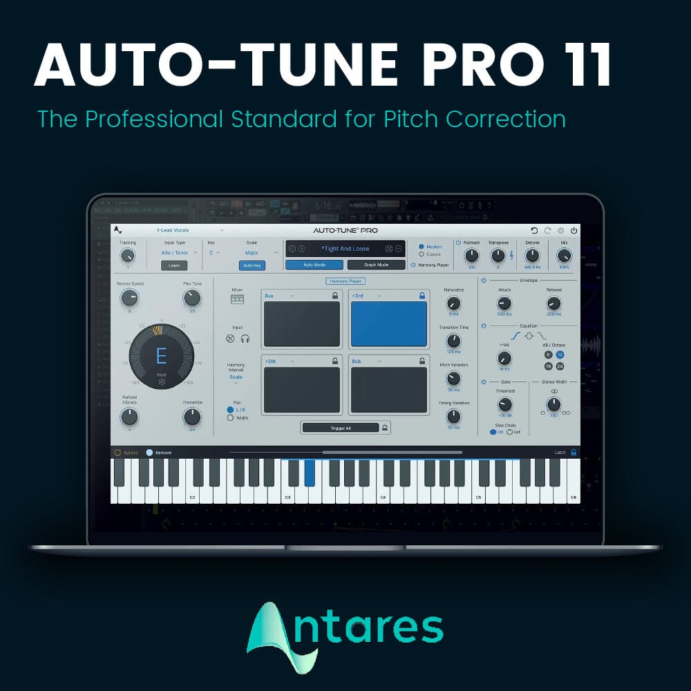 Auto-Tune Pro 11: The Professional Standard for Pitch Correction Software & Plugins Antares