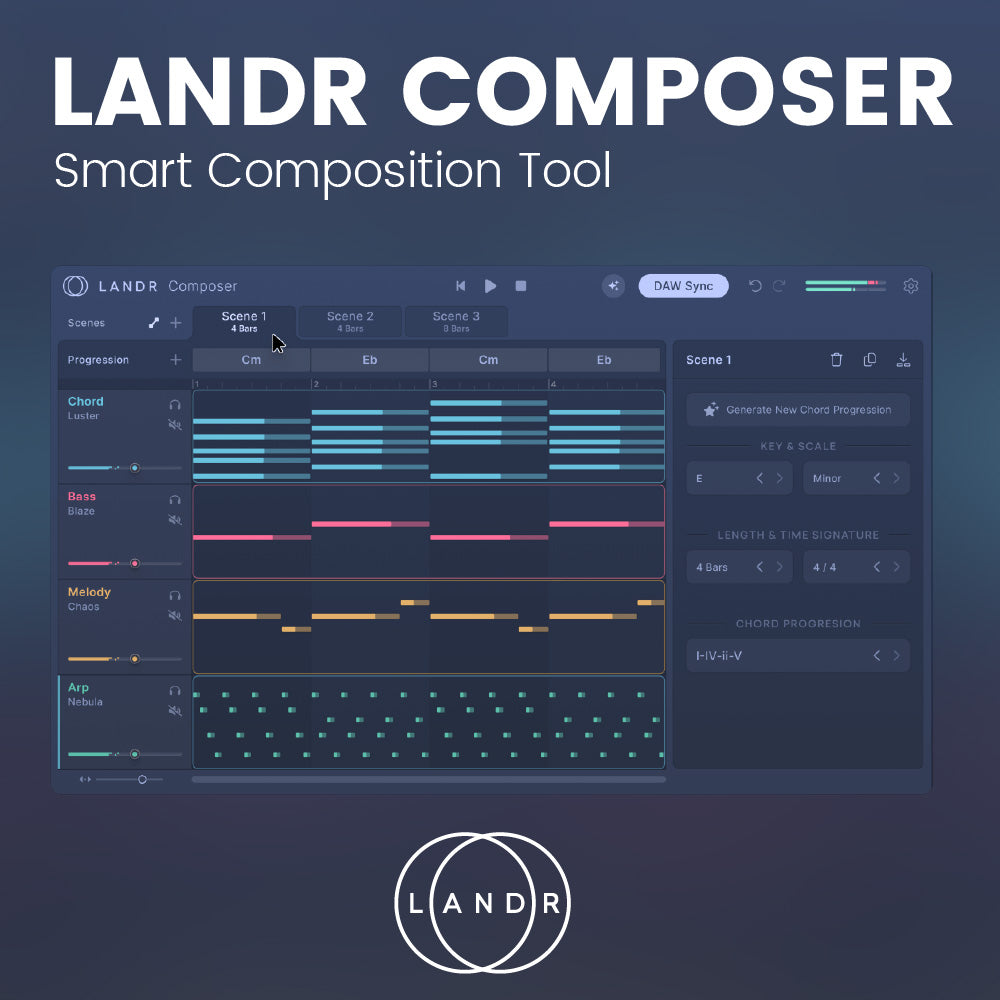 LANDR Composer - Smart Composition Tool