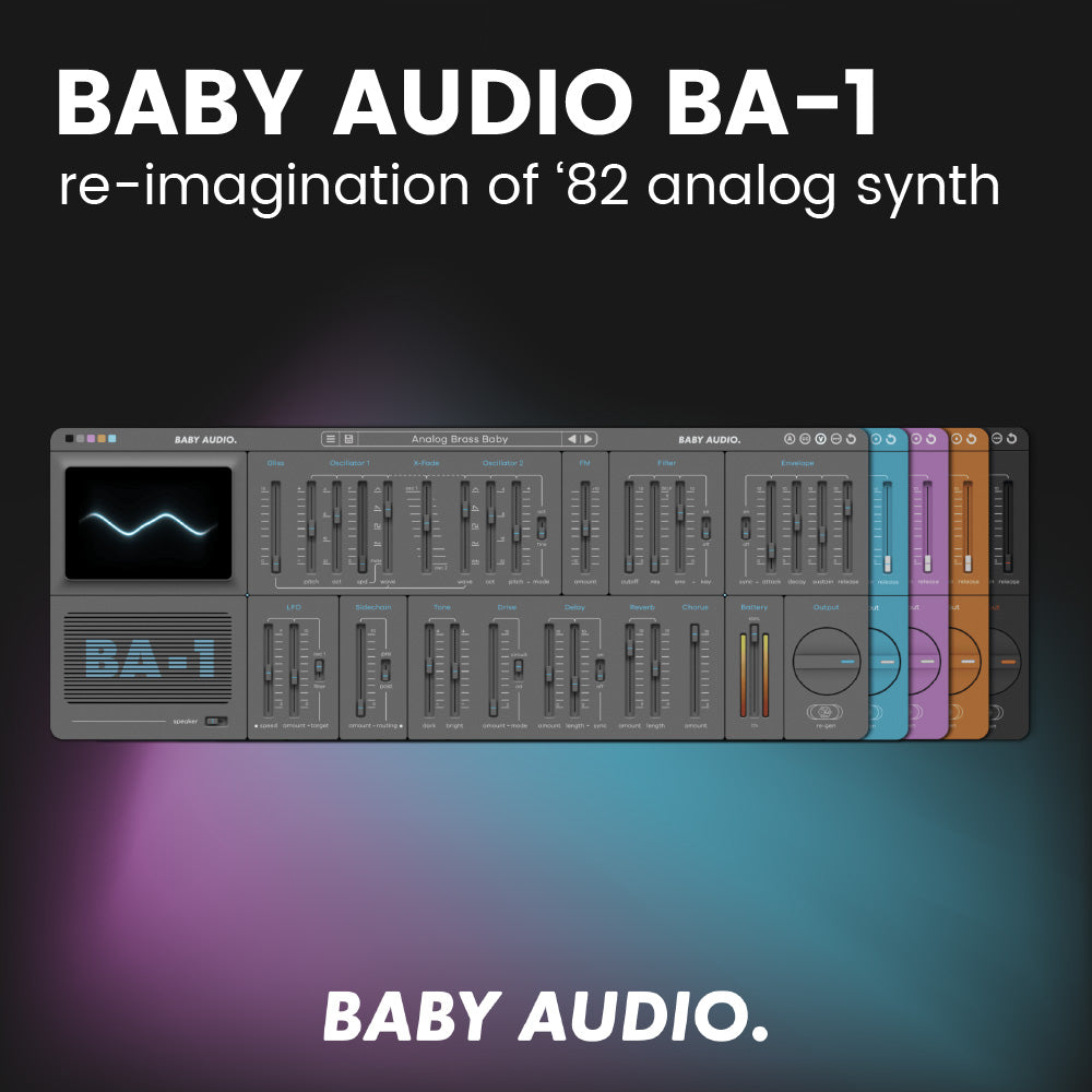 Baby Audio BA-1 - Analog-Modeled Synth Plugin