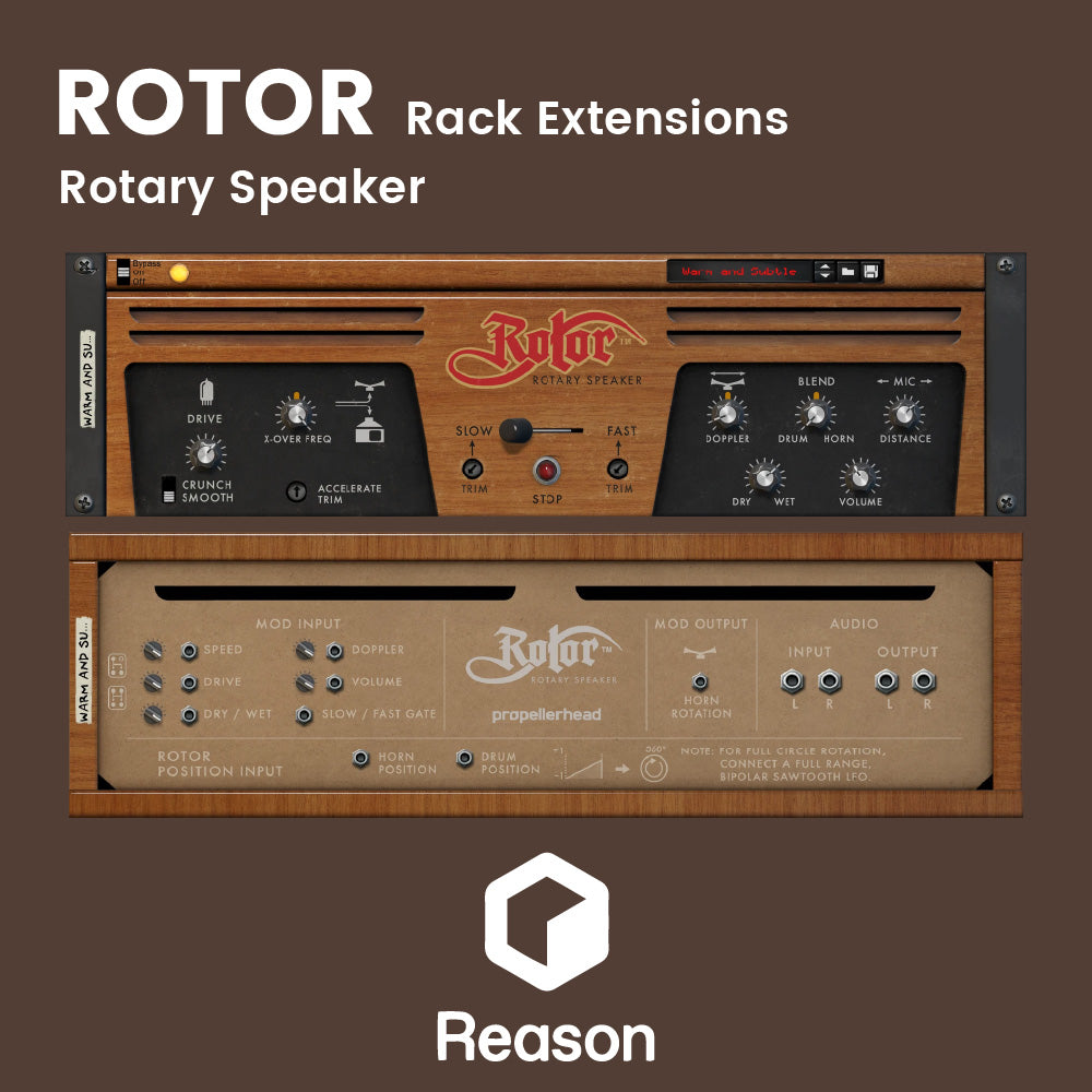 Rotor - Rotary Speaker - Reason Rack Extensions