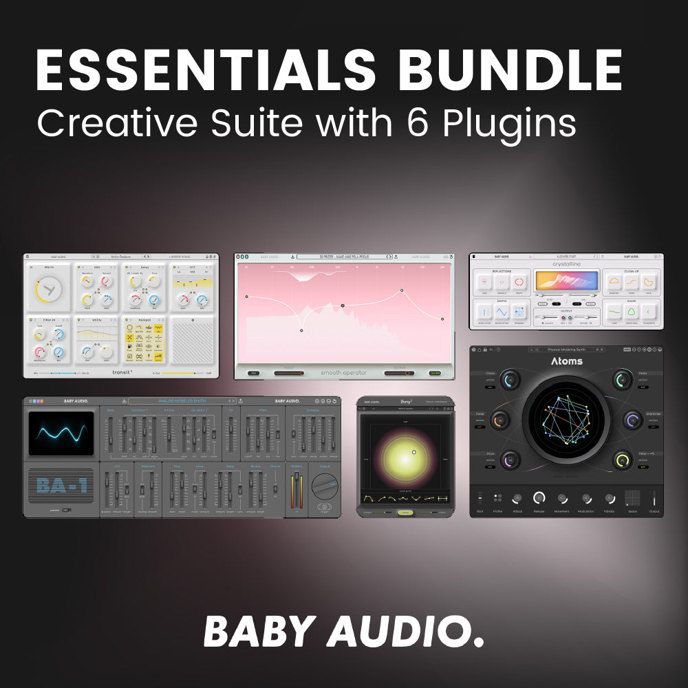 Baby Audio Essentials Bundle - Six of most popular and creative plugins Software & Plugins Baby Audio