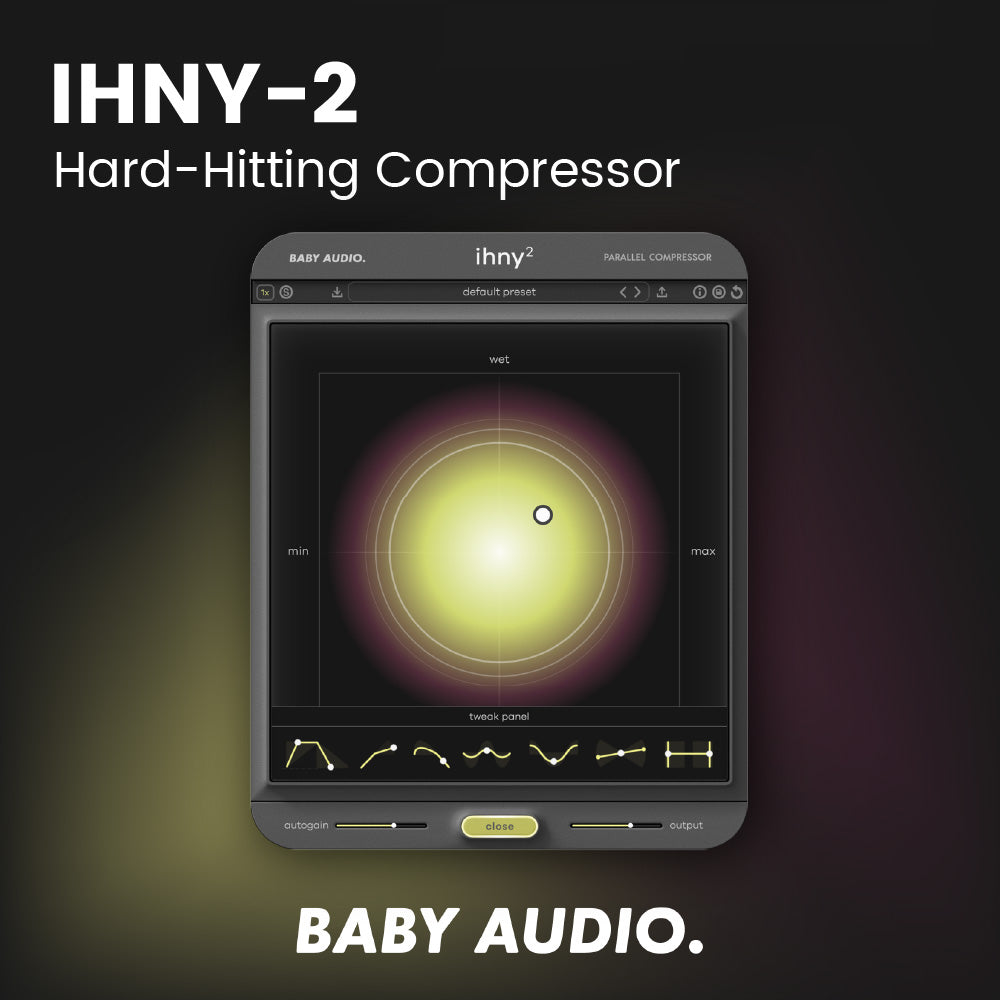 Baby Audio IHNY-2 - A powerful compressor with parallel signal flow