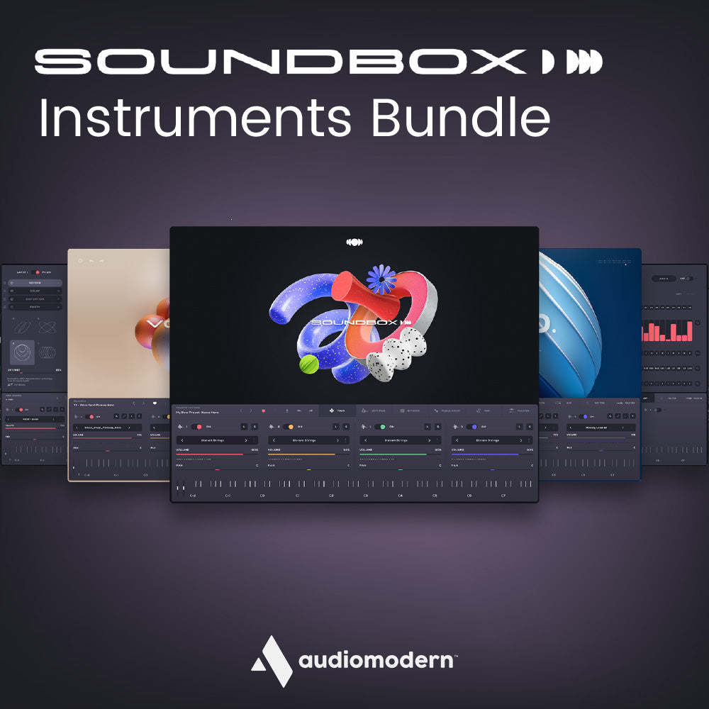 Soundbox Instruments Bundle - Cosmo Kromium Voxmotive Mechania Morphia Software & Plugins Audiomodern Instruments