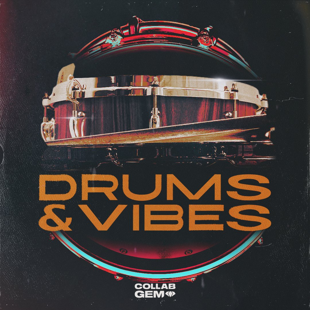 Drums & Vibes - Boom Bap Hip Hop Sample Pack Sample Pack Collab Gem