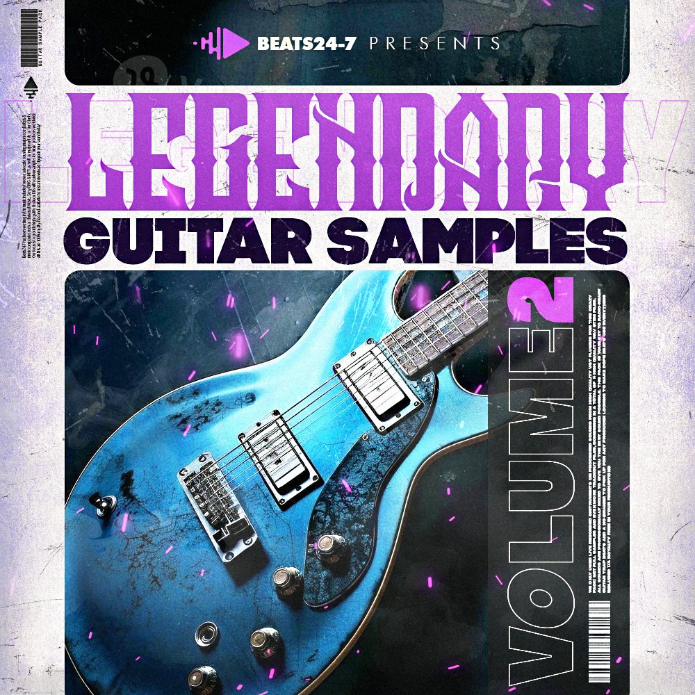 Legendary Guitar Samples V2 (Hip Hop Guitar WAV Loops) - 1