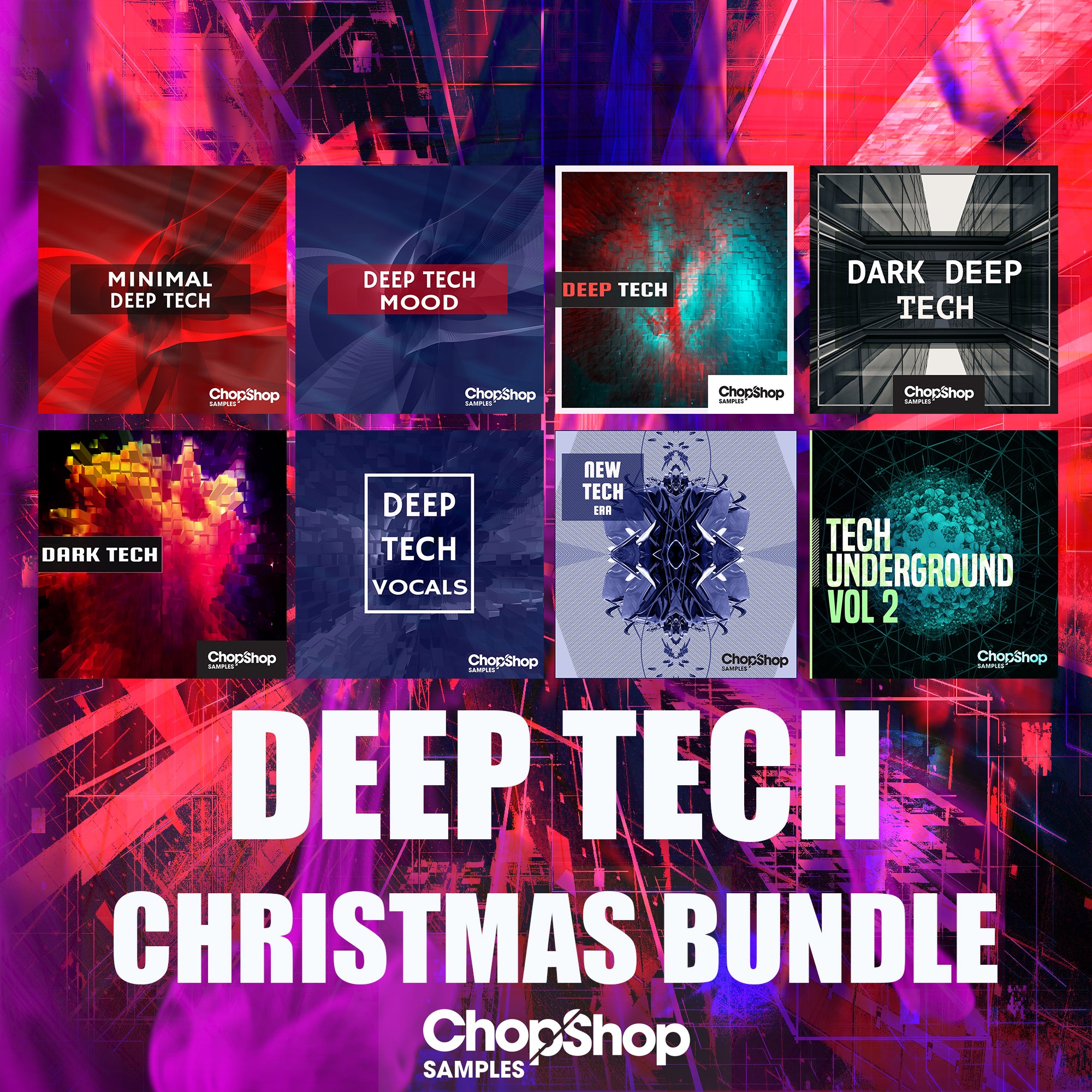 Chop Shop Samples Deep Tech Christmas Bundle