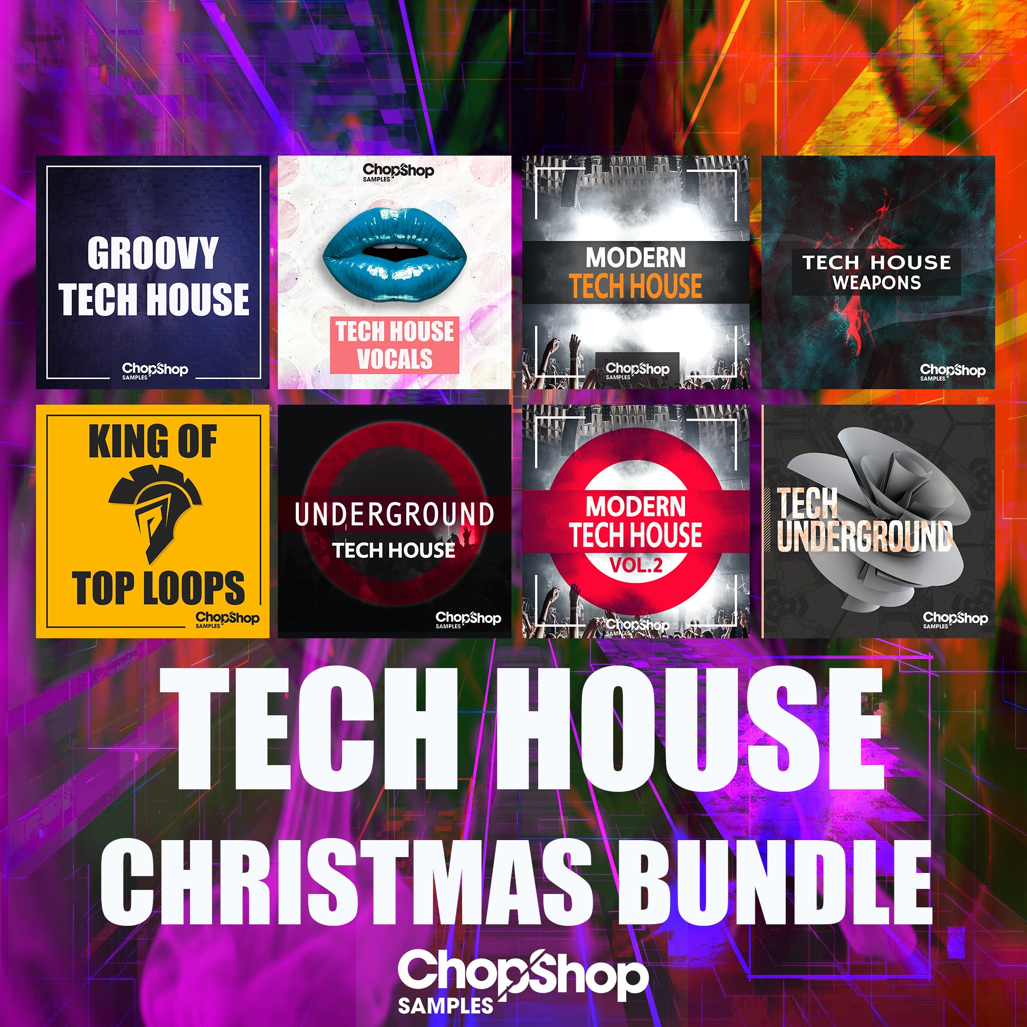 Chop Shop Samples Tech House Christmas Bundle