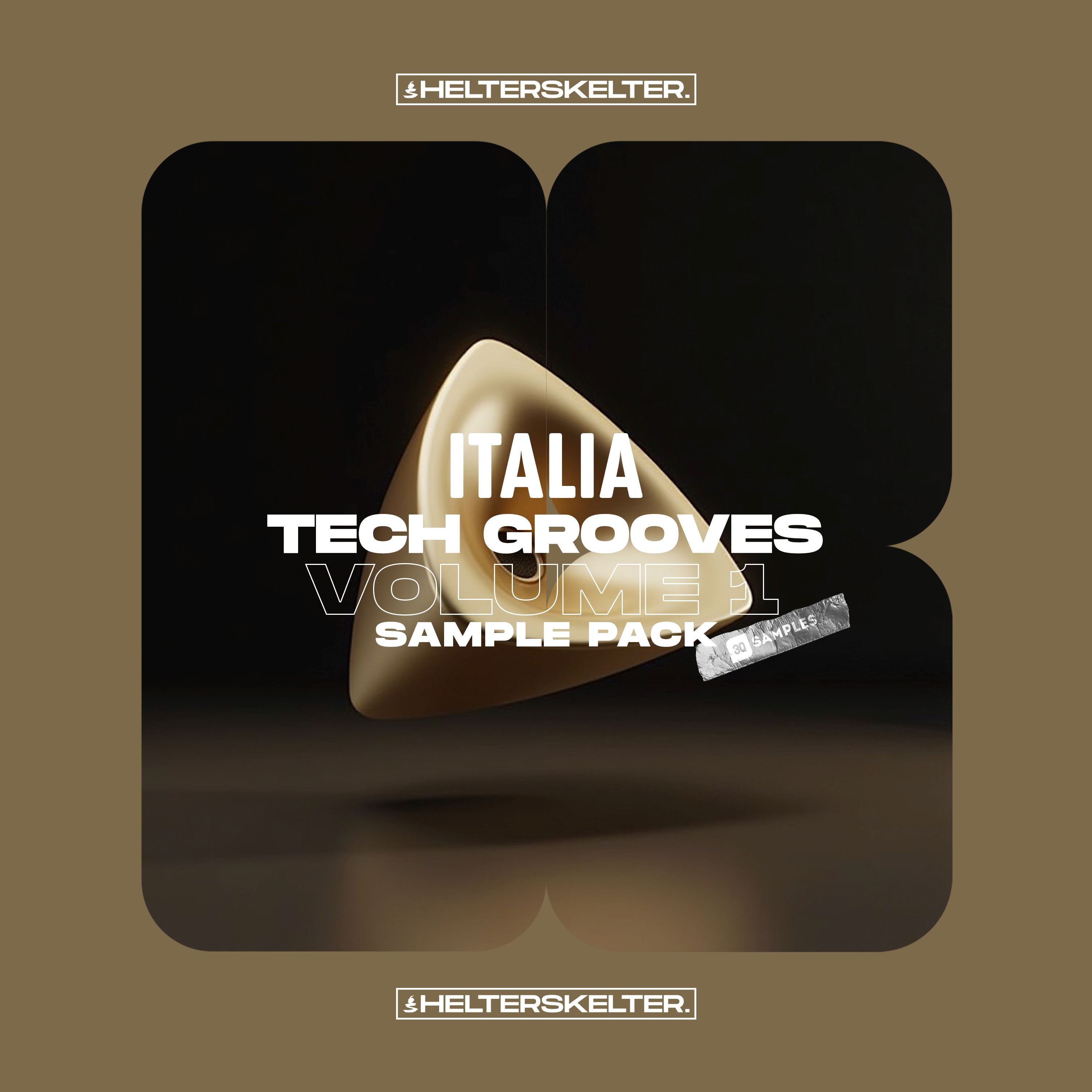 Italia Tech Grooves (Loops - FX - Oneshots) Sample Pack 3q Samples