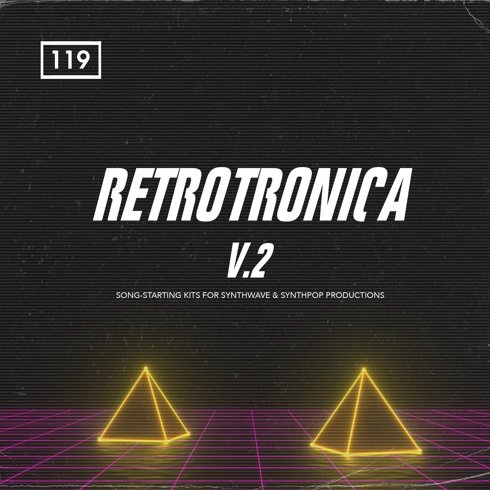 Retrotronica 2 - Synthwave Sample Pack (WAV MIDI and Rex2 Files) Sample Pack Bingoshakerz