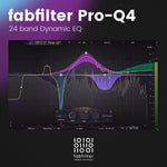 FabFilter Pro-Q 4 - 24 band Dynamic EQ Software & Plugins FabFilter - Software Instruments