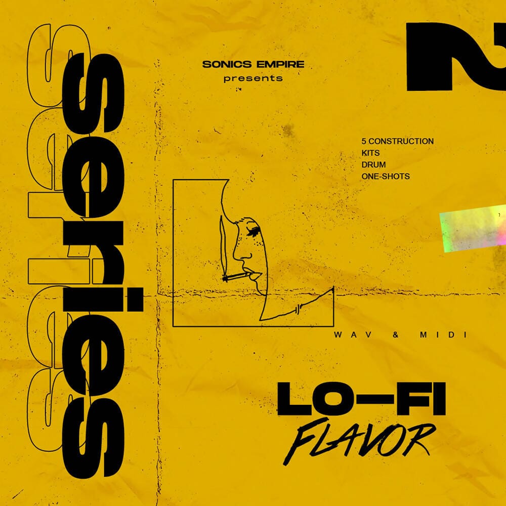 Lo-Fi Flavor - Lo-Fi Sample Pack (WAV and MIDI Files) Sample Pack Sonics Empire